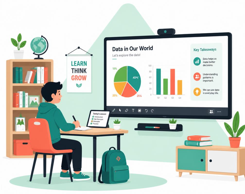 Learner organizing subject-based learning spaces
